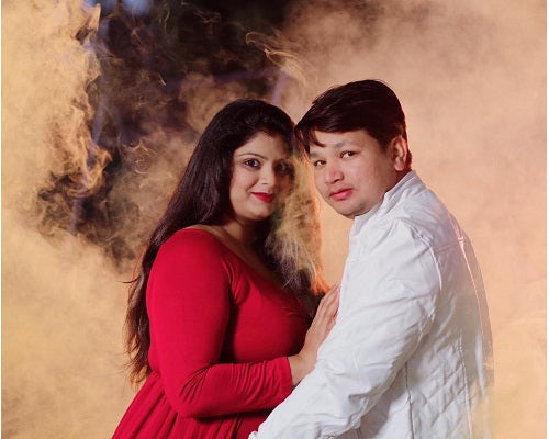 G44 ,Wine Maternity shoot Baby Shower Lycra Body Fit Gown, Size: All, Color: All