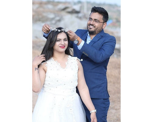 W154, White Ball Gown, Size (XS-30 to XXL-44)