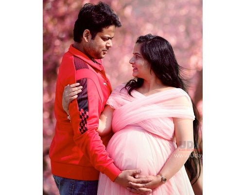 G22, Pink Maternity Shoot Gown, Size: All, Color: All