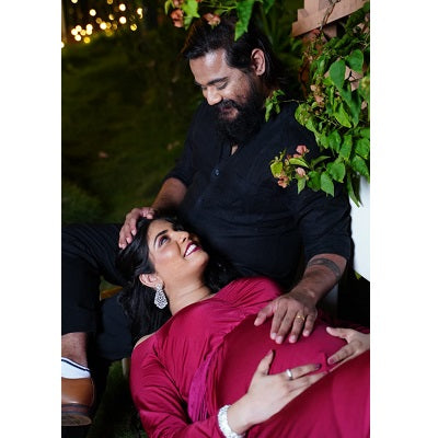 G44 ,Wine Maternity shoot Baby Shower Lycra Body Fit Gown, Size: All, Color: All