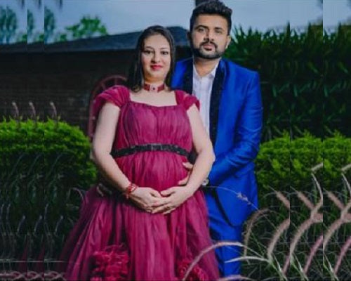 G648, Dark Magenta Puffy Maternity Shoot Baby Shower Trail Gown, Size: All, Color: All