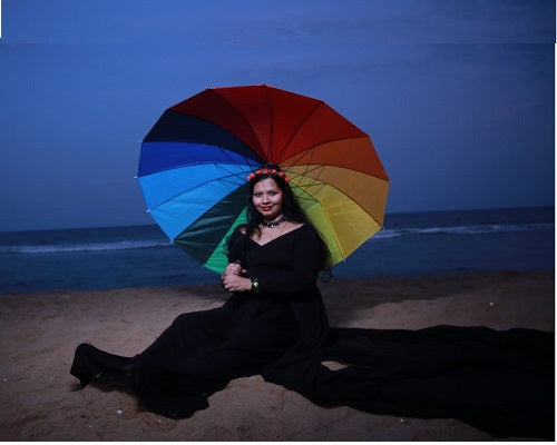 G206, Black Maternity Shoot Trail Baby Shower Gown, Size: All, Color: All