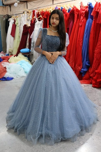 G549, Grayiesh Ball Gown Luxury Ball Gown (Engagement Gown), Size (XS-30 to L-36)